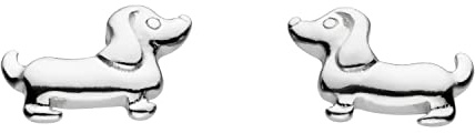 Dew Damen-Ohrstecker Sterling-Silber 925 4860HP, Sterling Silber, einfach