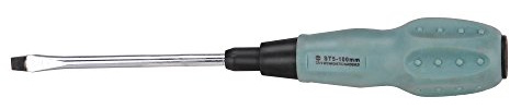EXTOL PREMIUM Schraubendreher flach, (-) 4x75mm