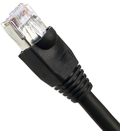 Ultra Spec Cables 200ft Cat6a Outdoor Waterproof Ethernet Cable Direct Burial (750MHz, 10Gb) Shielded (Pure Copper)