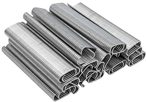 M.Z.A 2500pcs Nail C-Type Clip Strumento di installazione Strumento Pinze automatiche per scherma per pollo Coniglio Gabbia per animali domestici Borsa di tenuta Strumenti di riparazione di cuscini