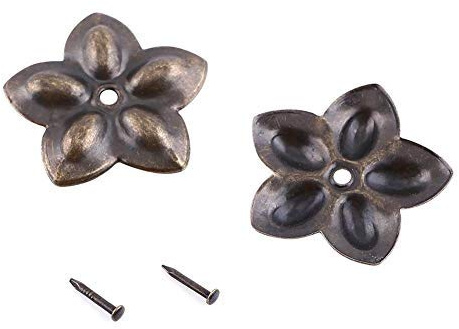 HEEPDD Antique Bronze Upholstery Nails, Vintage Decorative Tacks for Furniture Restoration, Sofa Repair, Door Trim, Photo Mounting and Home Craft Projects