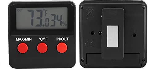 termometro higrometro sonda wifi + Termometro digitale LCD Igrometro Temp Monitor di umidità Misuratore di umidità per incubatrice di uova Conservazione di animali domestici