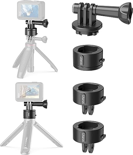 ULANZI Select Action Camera Kugel Verbindung Schnalle Magnetische Schnellverschluss, 1/4'' Schraube & Schnittstelle, Starke magnetische & Sichere Verriegelung Kompatibel mit DJI OSMO Action Camera