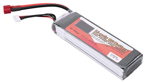 Batterie LiPo, Batterie LiPo ZOP Power 4S 5000mAh, Prise en T de Batterie LiPo Rechargeable pour hélicoptère RC FPV(4500mAh 14.8V 60C T Plug)