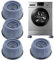 Washing Machine Foot Pads，4PCS Shock And Noise Cancelling Feet Pads Anti Slip Noise Cancelling Washing Machine Feet, for Washer & Dryer Machine