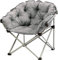 KANULAN Klappstühle campingstuhl angelstuhl Klappbarer Liegestuhl Liegen Schlafsofa Stripes Moon Chair