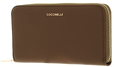 Coccinelle Metallic Soft Geldbörse olivgrün