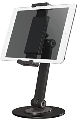 Neomounts by Newstar Universal Tablet Stand for 4,7-12,9 Tablets Tablet, W126509143 (4,7-12,9 Tablets Tablet Stand, Mobile Phone/Smartphone, Tablet/UMPC, Passive Holder, Desk, Black)
