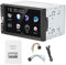 Bluetooth MP5, 7in HD Car MP5 Player FM Radio Multimedia 2Din Pantalla táctil digital USB/Tarjeta de memoria/Bluetooth