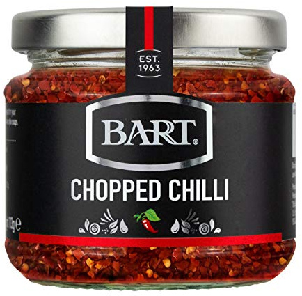 Bart Chopped Chilli in White Wine Vinegar Jar 180g (Pack of 1)