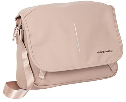 New Rebels ® William - Computer Umhängetasche - Old Rosa 10L - Wasserabweisend