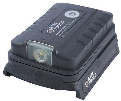 AIM Tools USB Adapter for Bosch 18V Lithium-Ion Battery with LED Work Light