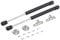 Bohaner 150N Gas Struts, 2 Pcs Cabinet Door Hinges Lift Up Spring Flap Gas Strut Support Stay Bar Kitchen Cupboard Box 150N Pressure (Black 150N)