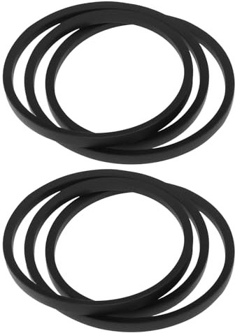 VGOL 2X Courroie Trapézoïdale pour Tondeuse à Gazon Compatible avec Castel Garden Compatible avec Bolens TC102 TC122 OE 35061501/0 35061502/0 Circonférence 1525 Mm Largeur 12,6 Mm Épaisseur 8,4 Mm