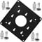 Happyyami 1 Set PC Compact Mini PC Mount Bracket Stylish Design for Compatible Monitors Space Saving Wall Mount for Mini PC Hosts and Display Screens Convenient Back Mounting Plate