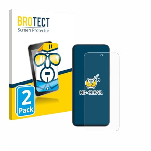 BROTECT 2 Stück Schutzfolie für Infinix GT 30 Pro Displayschutz Folie Made in Germany, Ultra-Klar