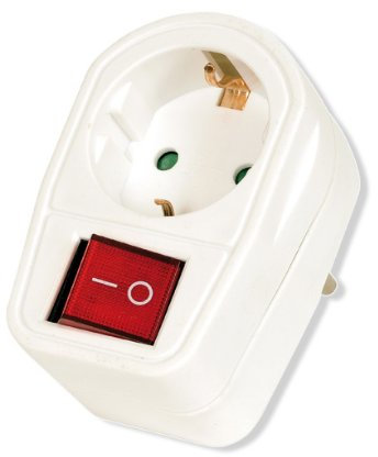 Heitech Zwischenstecker Abschaltbar
