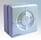 Manrose 100mm/4 230V WF100 Series Axial Timer Window Fan (100mm x 100mm, 50 CFM, Compatible with Desktop, Server, Gaming Console & More)