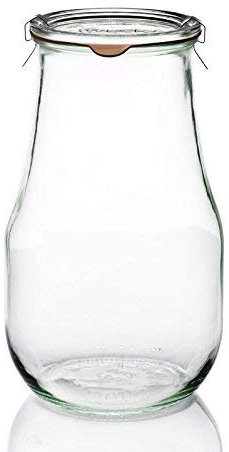 Weck-Tulpen-Glas, runder Rand, glas, durchsichtig, 2700 ml