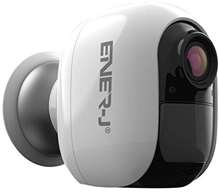 ENERJ Wireless Security Camera Battery Powered, 1080P Hd, Two Way Audio, Pir Motion Sensor, Wifi Home Security Ip Cameras Outdoor, Motion Camera With Night Vision