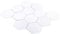 Miroir Stickers Muraux, 12 PCS Hexagone Miroir Art DIY Maison Décoratif Hexagonal Acrylique Miroir Feuille Murale En Plastique Miroir Carreaux pour La Maison Salon Chambre Canapé TV Fond Sticker Mural