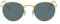 Ray-Ban Unisex Rb3447 Round Metal Sonnenbrille, Legend Gold, 50