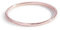 Niagara Gioielli Ferma Anello in Argento 925 Rodiato, Fedina Uomo Donna Made in Italy Fidanzamento, Varianti Oro e Oro Rosa (Oro Rosa, 20)