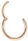 Ringe NEU PIERCING CLICKER Echt 585 Rose Gold Rotgold Durchmesser 6 mm 41001-6 Intim Helix Septum neu modern extravagant exklusiv
