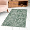 HomeNette Maschinenwaschbarer Teppich, 60x100 cm, rutschfest, schmutzabweisend, olivgrün, Teppiche für Wohnzimmer, Schlafzimmer, Badezimmer, dekorativ, modern, Tokio-Kollektion, kleine Teppiche