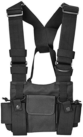Funk-Brustgurt, Funk-Brustholster, Walkie-Talkie-Rucksack, Brusttasche, Universaltasche Für Funkgerät