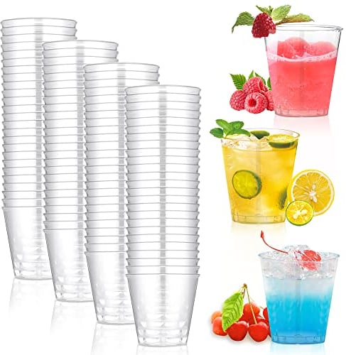 WEST STORY 100 Stück Schnapsgläser Plastik, 3cl/30ml Shot Becher, Transparente Plastikbecher - Shotgläser für Party Zubehör, Celebrations, Weihnachten, Partys
