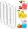 WEST STORY 100 Stück Schnapsgläser Plastik, 3cl/30ml Shot Becher, Transparente Plastikbecher - Shotgläser für Party Zubehör, Celebrations, Weihnachten, Partys