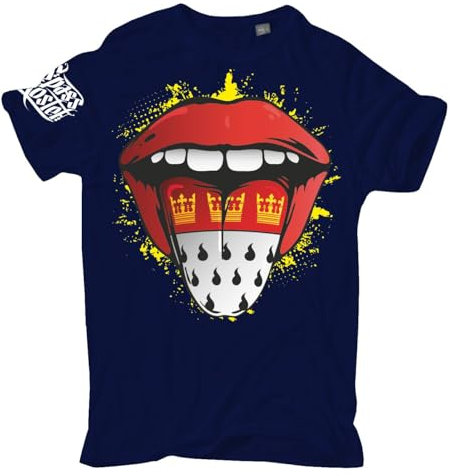 Spaß Kostet Herren Tshirt Kölsche Kölner Karneval Colonia Zunge Größe S bis 5XL