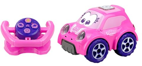 SILVERLIT TOOKO - Follow Me Auto Pink - Ferngesteuertes Fahrzeug mit Follow-me-Technologie, um Ihr Kind auf All seinen Abenteuern zu begleiten - Ab 2 Jahren