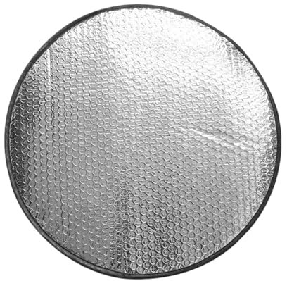 Cubierta para parasol del volante, protector solar para volante, cubierta para volante de papel de aluminio anticalor, cubierta para parasol para volante de coche, cubierta para volante, cubierta para