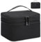 Expandierbare Lunchtasche für Männer Frauen Kinder Kleine Kühltasche - Wiederverwendbare wasserdichte auslaufsichere isolierte Lunch Box für Erwachsene Männer Arbeit Picknick Outdoor.Schwarz