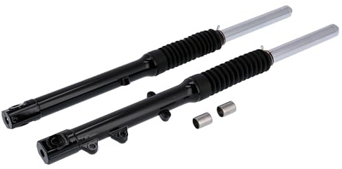 Set: Telegabel für Scheibenbremse, Schwarz - Simson S50, S51, S53, S70, S83