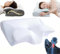 Tildreams Restrelief Premium Ergonomisches Kissen, Konturentlastungskissen, Memory-Schaum-Nackenkissen, orthopädisches Bettkissen für Seiten-, Rücken-, Bauchschläfer, Seitenschläfer für Erwachsene
