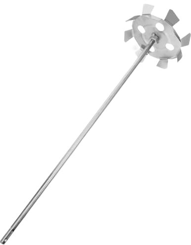 SEWOART Metall Zementmischer Schlammmischerbohrer Farbrührer Aus Verschleißfestem Stahl Für Bohrmaschinen Und Schlagbohrer Zum Anmischen Von Farbe Und Gips