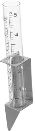 BEBEMOKO Regenmessgeräte Outdoor-regenmesser Regenmesser Mit 2 1 Edelstahl Ständer Ca Kapazität Frostsicherer Niederschlagsmesser Für Garten Rasen Und Terrasse Präzises Regenmesswerkzeug