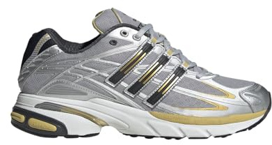 adidas Mens Adistar Cushion Metallic Lace Up Sneakers Shoes Casual - Gold, Silver, Gold, 11.5 UK