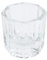 Nail Dappen - Vasos de cristal transparente para monómero de uñas, plato líquido acrílico para uñas acrílicas