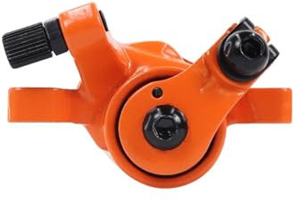 EEQANAO Câble de Frein à Disque hydraulique for Trottinette électrique, Accessoire de Frein en Alliage d'aluminium for Roue arrière Xiao-mi M365 Pro 1s Pro 2(Orange)