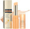 Augencreme mit Vitamin C E, Eye Cream Gegen Falten und Augenringe, Augenpflege Stift Mit Aufhellendem Effekt Tragbarer Augenbalsam Für Alle Hauttypen Mit 24h Feuchtigkeit (1PC, Standard)