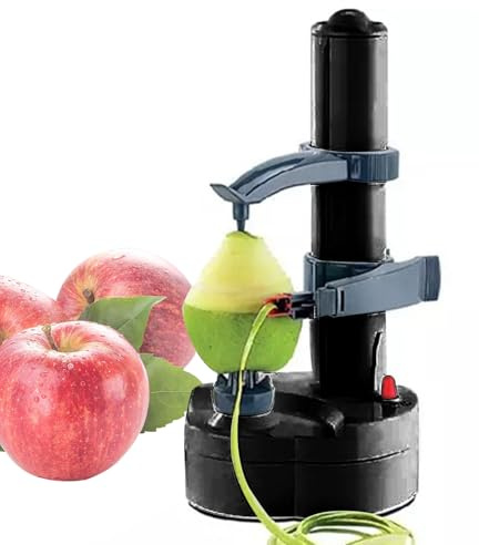 Éplucheuse Électrique Cuisine - Appareil Épluche-Légumes, Machine Épluche Patate | Outil Pratique pour Carottes, Éplucheur Multifonction Automatique Pour Fruits Légumes For Préparation Rapide Maison