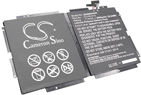 vhbw batteria sostituisce Asus C21N1413 per notebook (3900mAh, 7,6V, Li-Poly)