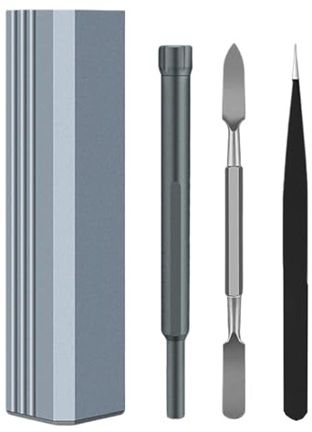 Repair Instrument - Fixing Implement, Forty Four Bits Drive Accessory for Electronic Servicing, Fastener Removers with Magnetic Driver Handle, Hand Tool Set, Compact Device for Computing Optics Gadget