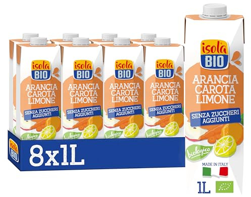 ISOLA BIO Succo ACE Biologico 80% Frutta 8x1L