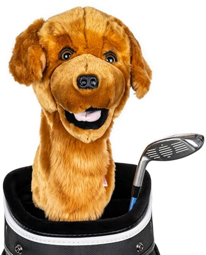Daphne's Novely Headcover – Golden Retiever