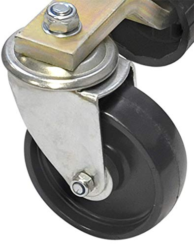SW-Stahl 20721L Ersatzrolle - 100 mm Lenkrolle für Hydraulik-Wagenheber | Robustes Ersatzteil für Rangierwagenheber 20720L, belastbar bis 680 kg, 70x40x65 mm, hochwertige Industriequalität